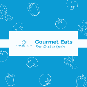 Gourmet Eats Instagram post Image Preview