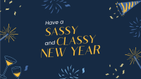 Sassy New Year Spirit Facebook event cover Image Preview