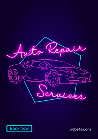 Neon Repairs Poster Image Preview