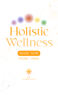 Holistic Wellness Facebook Story Design