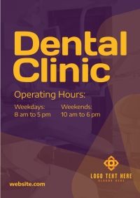 Clinic Hours Flyer Image Preview