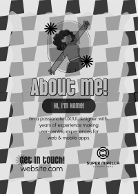 Quirky Fun About Me Flyer Image Preview