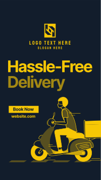 Hassle-Free Delivery  Instagram Story Design