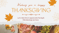 Thanksgiving Day Greetings Animation Design