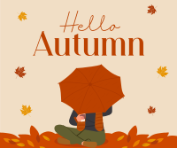 Hello Autumn Greetings Facebook post Image Preview