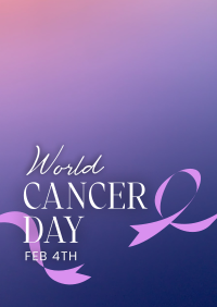Cancer Day Support Poster Image Preview