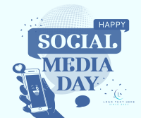 Social Media Day Facebook Post Design