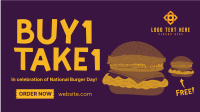 It's A Burger Party! Facebook event cover Image Preview