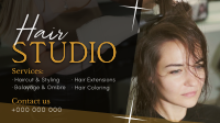 Elegant Hair Salon Video Image Preview