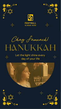 Hanukkah Celebration Instagram Story Design