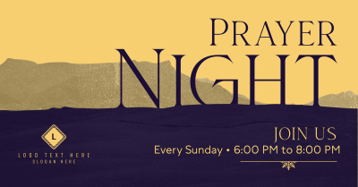 Prayer Night  Facebook ad Image Preview