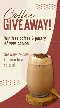 Coffee Giveaway Cafe Video Image Preview