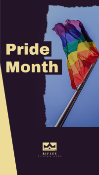 Pride Month 2021 Facebook Story Design