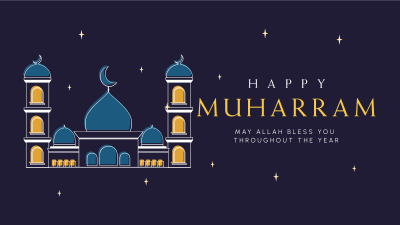 Welcoming Muharram Facebook event cover Image Preview