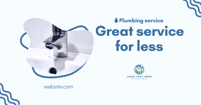 Great Plumbing Service Facebook ad Image Preview