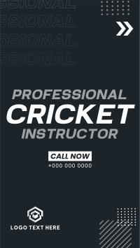 Let's Play Cricket Instagram Reel Image Preview