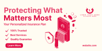 Insurance Investment Plan Twitter Post Design