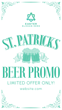 Paddy's Day Beer Promo Instagram Story Design