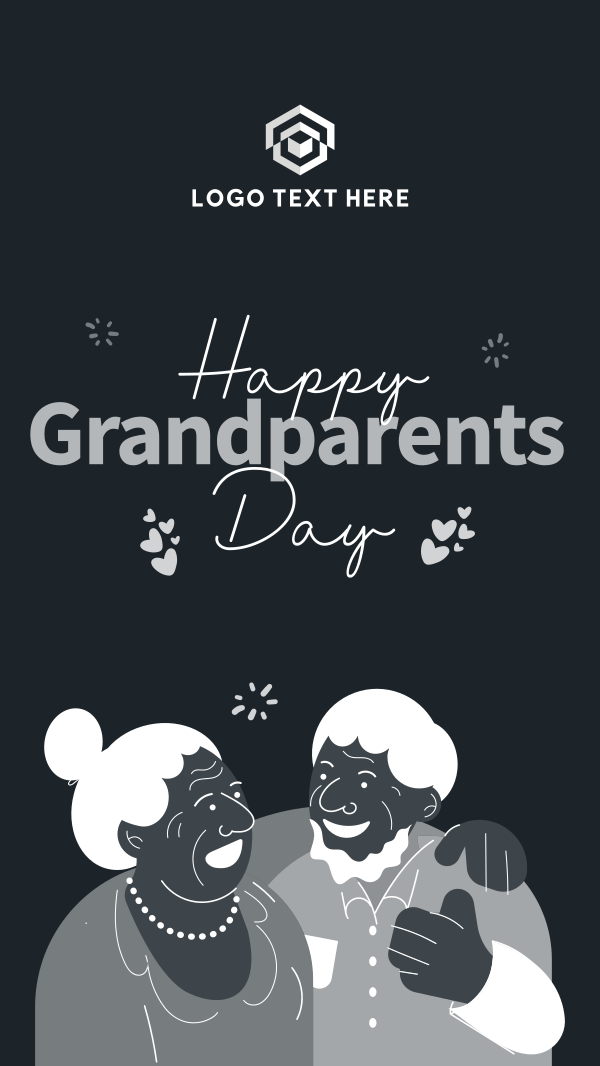 Happy Grandparents Day Instagram Story Design Image Preview
