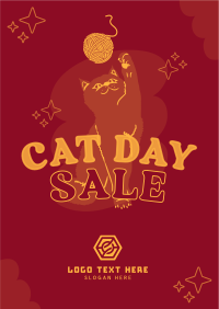 Meow Day Sale Flyer Image Preview