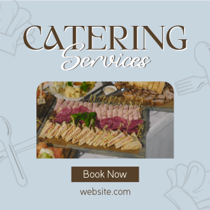 Food Catering Business Instagram post Image Preview