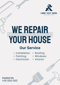 Your House Repair Poster
