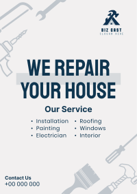 Your House Repair Poster Image Preview