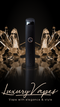 Luxury Vapes Facebook story Image Preview