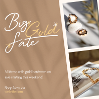 Big Gold Sale Linkedin Post Image Preview