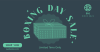 Retro Boxing Day Facebook ad Image Preview
