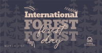 International Forest Day Facebook Ad Design