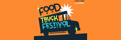 Food Truck Festival Twitter header (cover) Image Preview