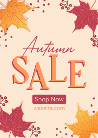 Fall Into Savings Flyer Design