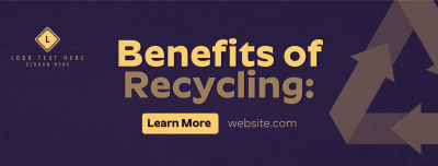 Recycling Benefits Facebook cover Image Preview