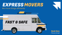 Express Movers Facebook Event Cover Design