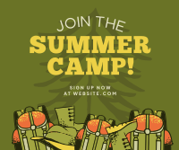 Summer Camp Facebook post Image Preview