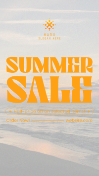 Sunny Summer Sale Facebook story Image Preview