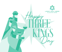 Happy Three Kings Facebook post Image Preview