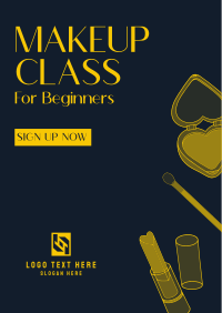 Beginner Makeup Class Flyer Image Preview