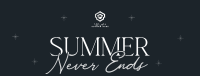 Summer Never Ends Facebook Cover Image Preview