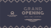 Art Deco Grand Opening Facebook Event Cover Image Preview