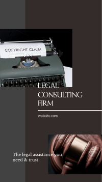 Legal Consultation Firm Facebook Story Design