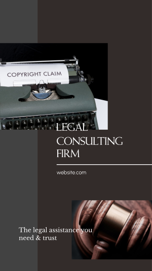 Legal Consultation Firm Facebook story Image Preview
