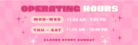 Quirky Operating Hours Twitter Header Image Preview