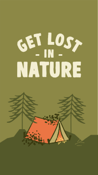 Lost in Nature Instagram story Image Preview
