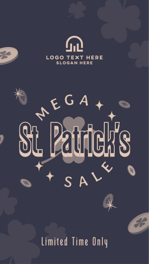 St. Patrick's Mega Sale Instagram story Image Preview