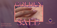 Jewelry Sale Linen Twitter post Image Preview