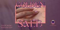 Jewelry Sale Linen Twitter Post Image Preview