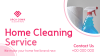 Quality Cleaning Service Facebook Event Cover Design