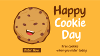 Happy Cookie Facebook Event Cover Design